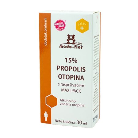 Propolis otopina 15% s raspršivačem (30 ml) - Medo-flor