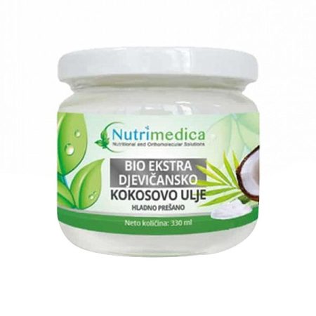 Bio ekstra djevičansko kokosovo ulje (330 ml) - Nutrimedica