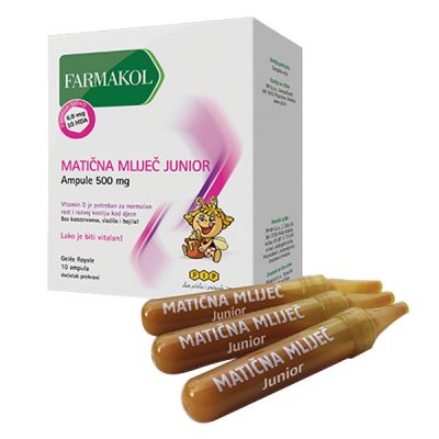 Matična mliječ Junior ampule (500 mg) - PIP