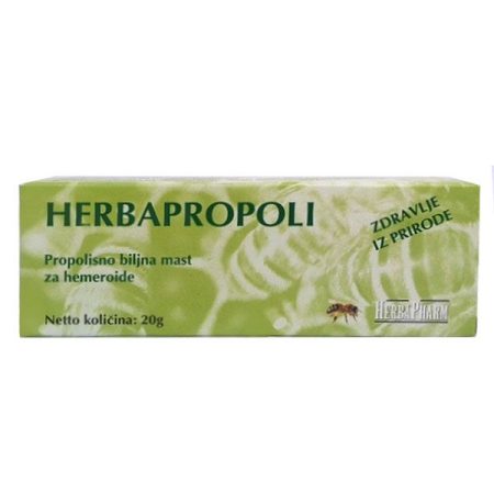 HerbaPharm - Herbapropoli - propolisno biljna mast za hemeroide (20g)