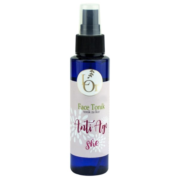 Anti-age tonik za lice bušin (100 ml) – LOR kozmetika