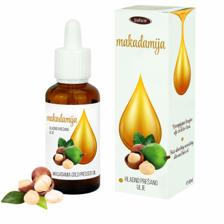 Ulje makadamije, hladno prešano, 50ml