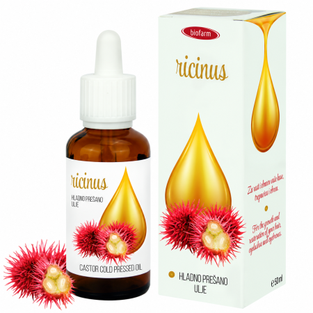 Cold-Pressed Castor Oil, 50ml