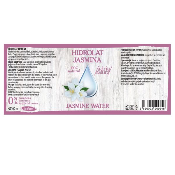 Jasmine Water (100ml) - Image 2