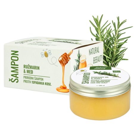 Šampon na bazi meda Ružmarin, 100ml