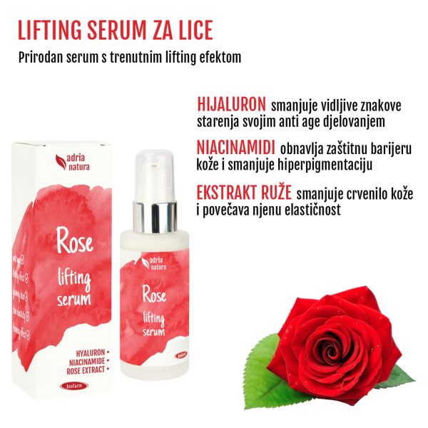 Serum za lice Ruža, 50ml - Slika 3