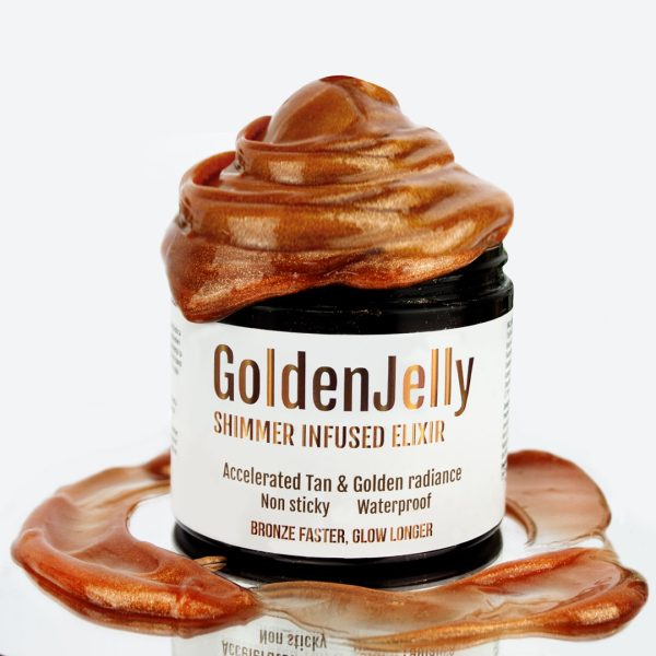 Tanning jelly with shimmer (200ml) - Image 2