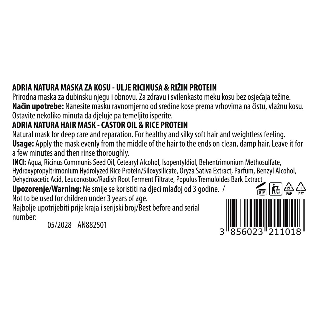 Maska za kosu, 100ml - Slika 3