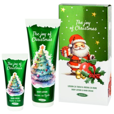 Poklon paket, The joy of Christmas, Losion za tijelo+ krema za ruke