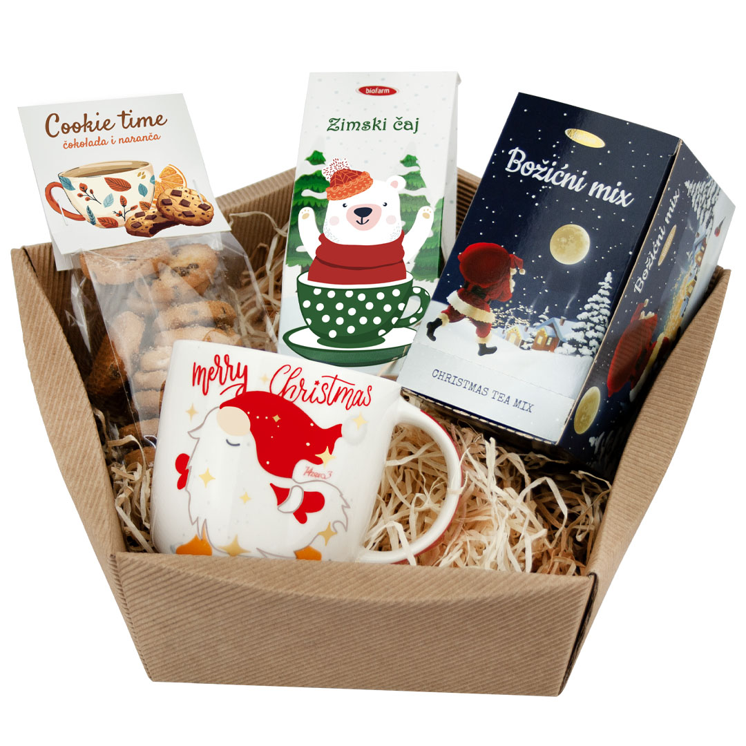 Božićna košara Slatki trenutak