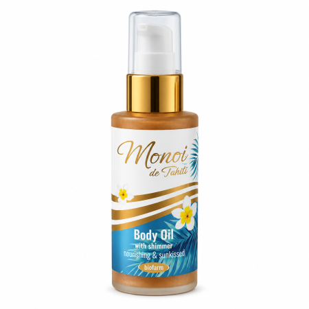 Suho ulje sa šljokicama Monoi de Tahiti, 50ml
