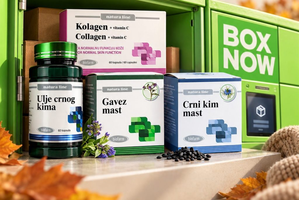 Biofarm proizvodi u pretincu BOX NOW paketomata